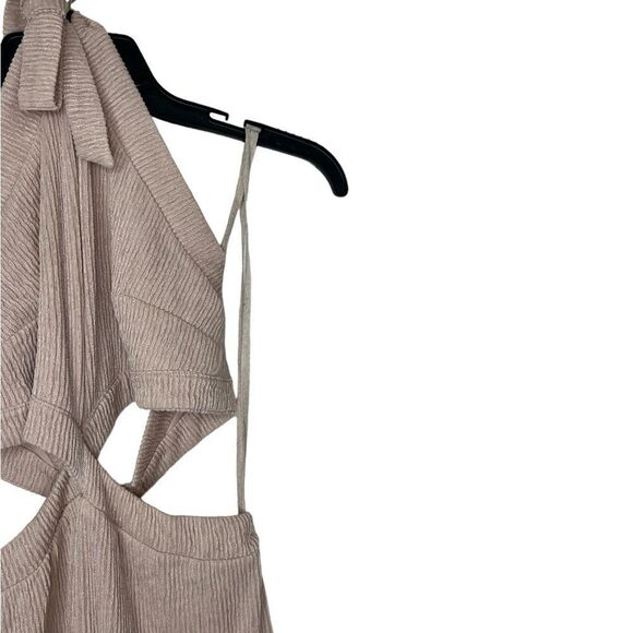 Rumer The Label x Revolve Nude Resortwear Cassidy Maxi Dress Size Medium - Picture 6 of 12